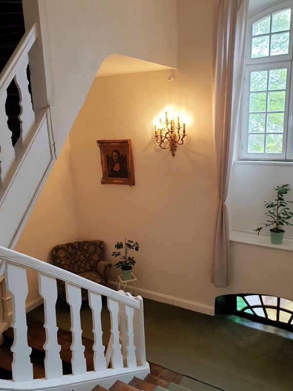 Treppenhaus im Schloss Hilbringen